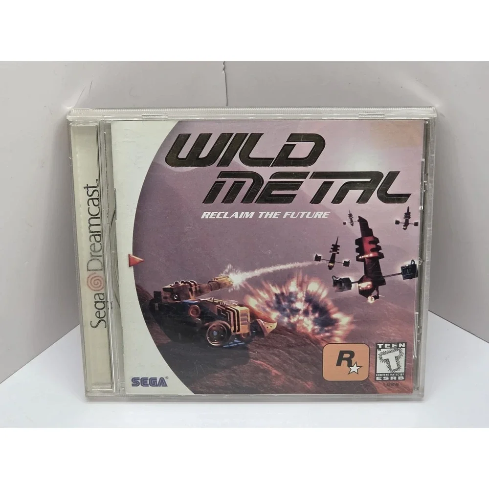 *Complete* Wild‎ Metal Sega Dreamcast